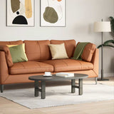 vidaXL Salontafelpoten 2 st 30x(30-31) cm staal zwart
