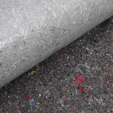 vidaXL Pond Fleece Grey 1 x 10 m Polyester and Cotton