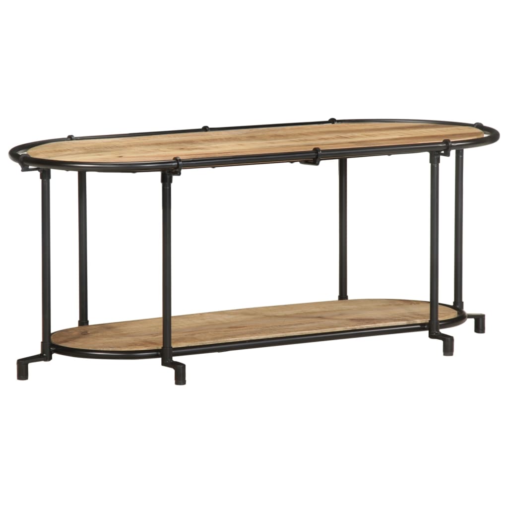 vidaXL Tv-meubel 100x42x40 cm massief ruw mangohout