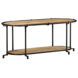 vidaXL Tv-meubel 100x42x40 cm massief ruw mangohout
