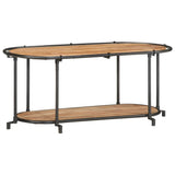 vidaXL Tv-meubel 100x42x40 cm massief ruw mangohout
