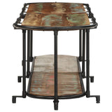 vidaXL Tv-meubel 100x42x40 cm massief ruw mangohout