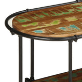 vidaXL Tv-meubel 100x42x40 cm massief ruw mangohout