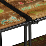 vidaXL Tv-meubel 100x42x40 cm massief ruw mangohout
