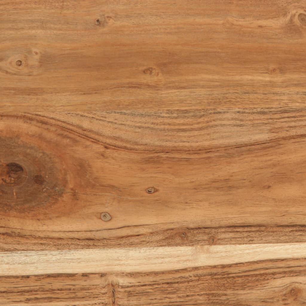 vidaXL Wandtafel 110x42x76 cm massief ruw mangohout