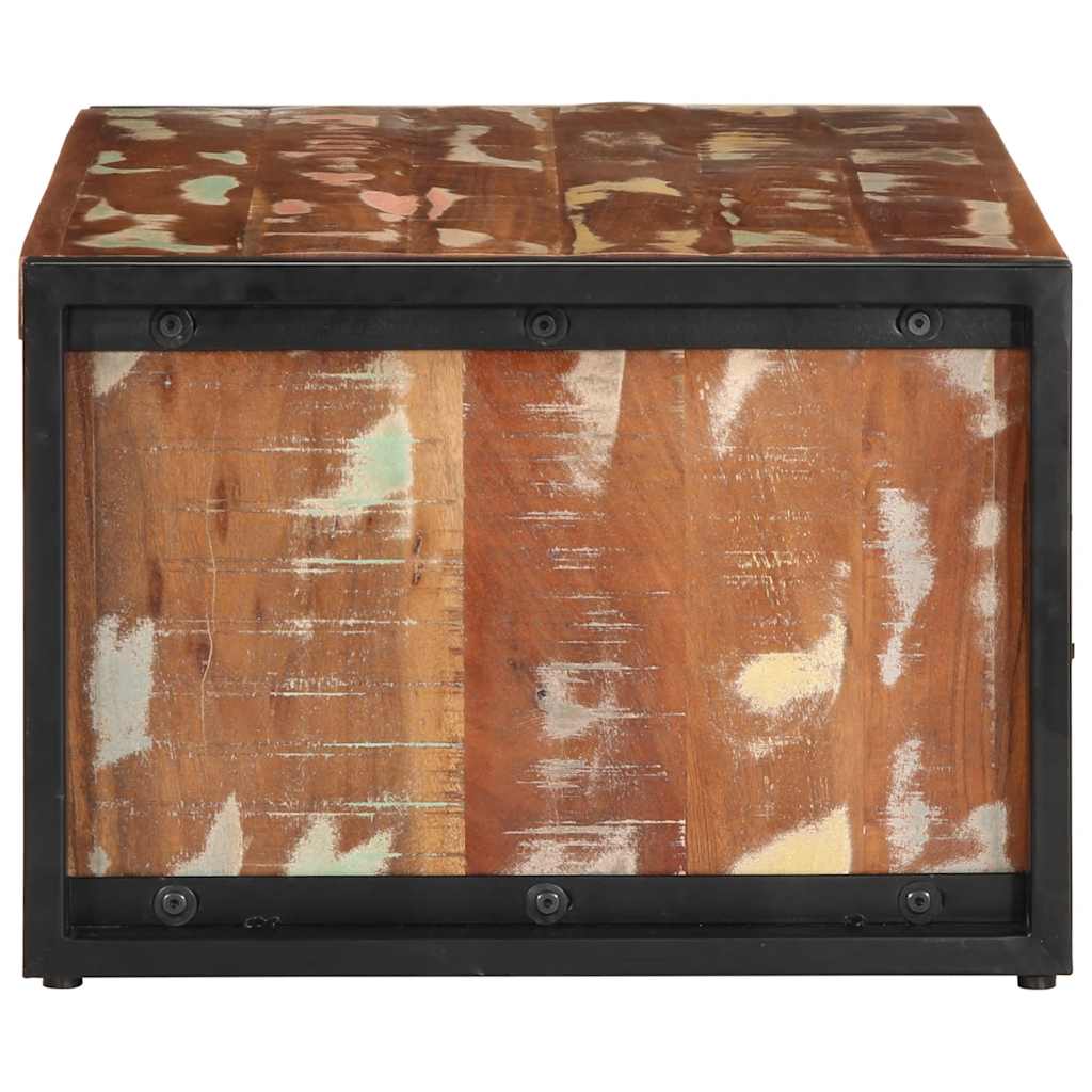 vidaXL Salontafel 90x50x36 cm massief ruw mangohout