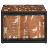 vidaXL Salontafel 90x50x36 cm massief ruw mangohout