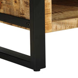vidaXL Coffee Table 90x50x36 cm Solid Rough Mango Wood