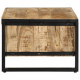 vidaXL Coffee Table 90x50x36 cm Solid Rough Mango Wood