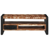 vidaXL Salontafel 90x50x36 cm massief gerecycled hout meerkleurig