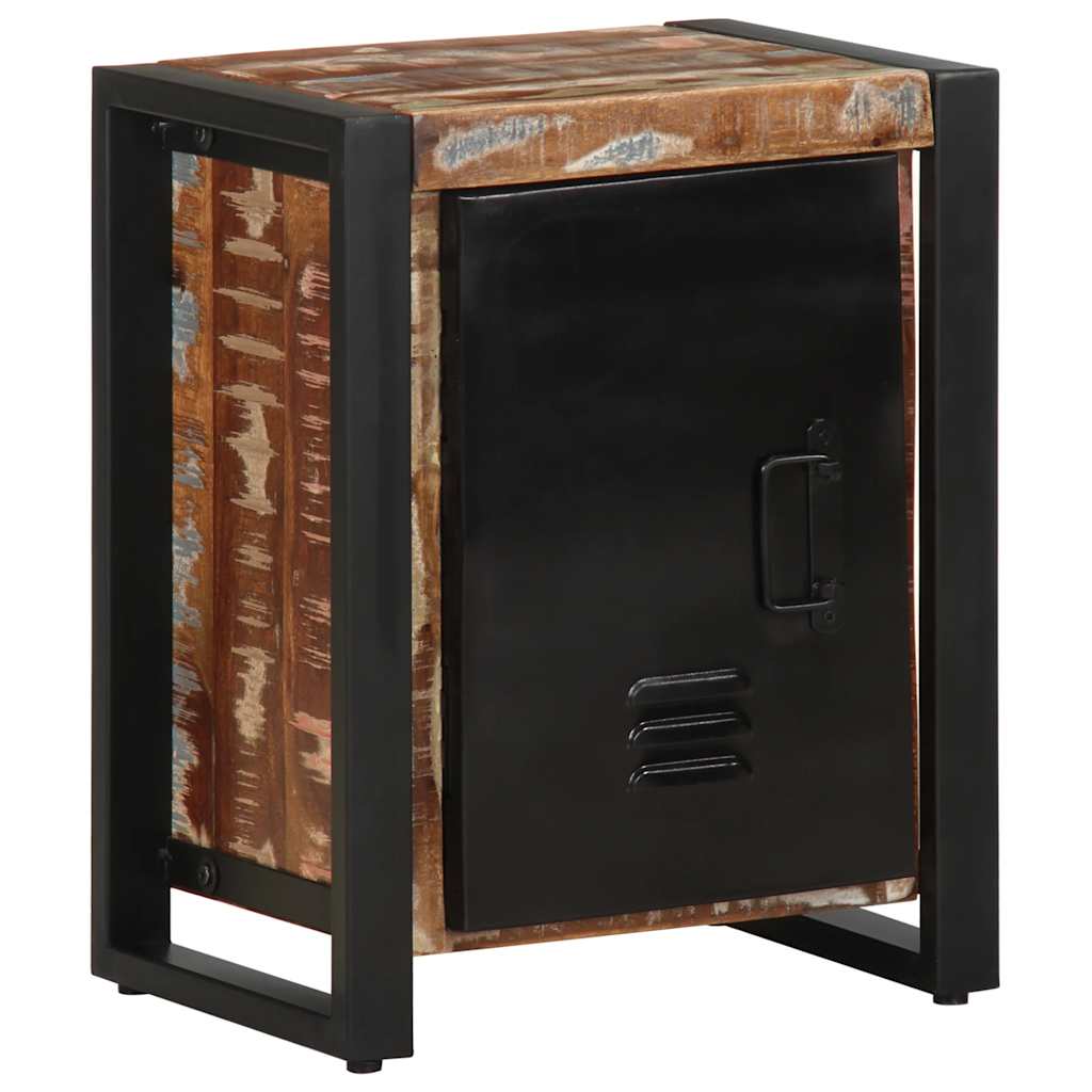 vidaXL Nachtkastje 40x30x51 cm massief ruw mangohout