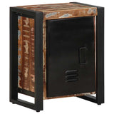 vidaXL Nachtkastje 40x30x51 cm massief ruw mangohout