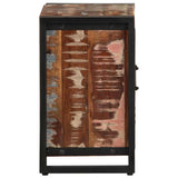 vidaXL Nachtkastje 40x30x51 cm massief ruw mangohout