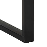 vidaXL Wandkast 90x35x75 cm massief ruw mangohout