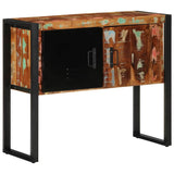 vidaXL Wandkast 90x35x75 cm massief ruw mangohout