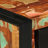vidaXL Wandkast 90x35x75 cm massief ruw mangohout