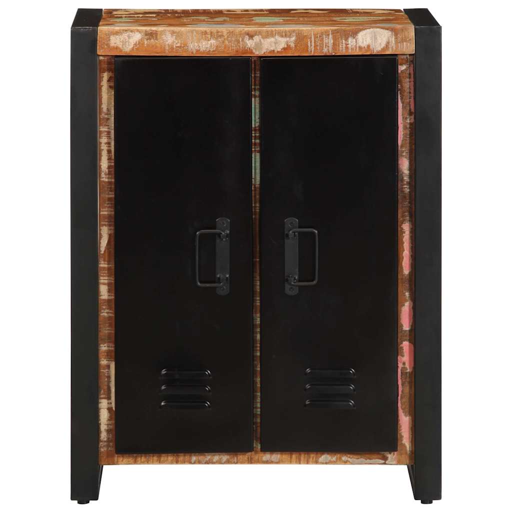 vidaXL Sideboard 55x35x70 cm Solid Reclaimed Wood Multicolour