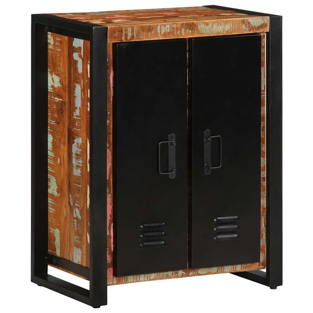 vidaXL Sideboard 55x35x70 cm Solid Reclaimed Wood Multicolour