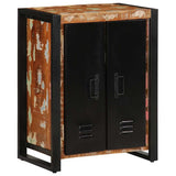 vidaXL Sideboard 55x35x70 cm Solid Reclaimed Wood Multicolour