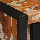 vidaXL Sideboard 55x35x70 cm Solid Reclaimed Wood Multicolour