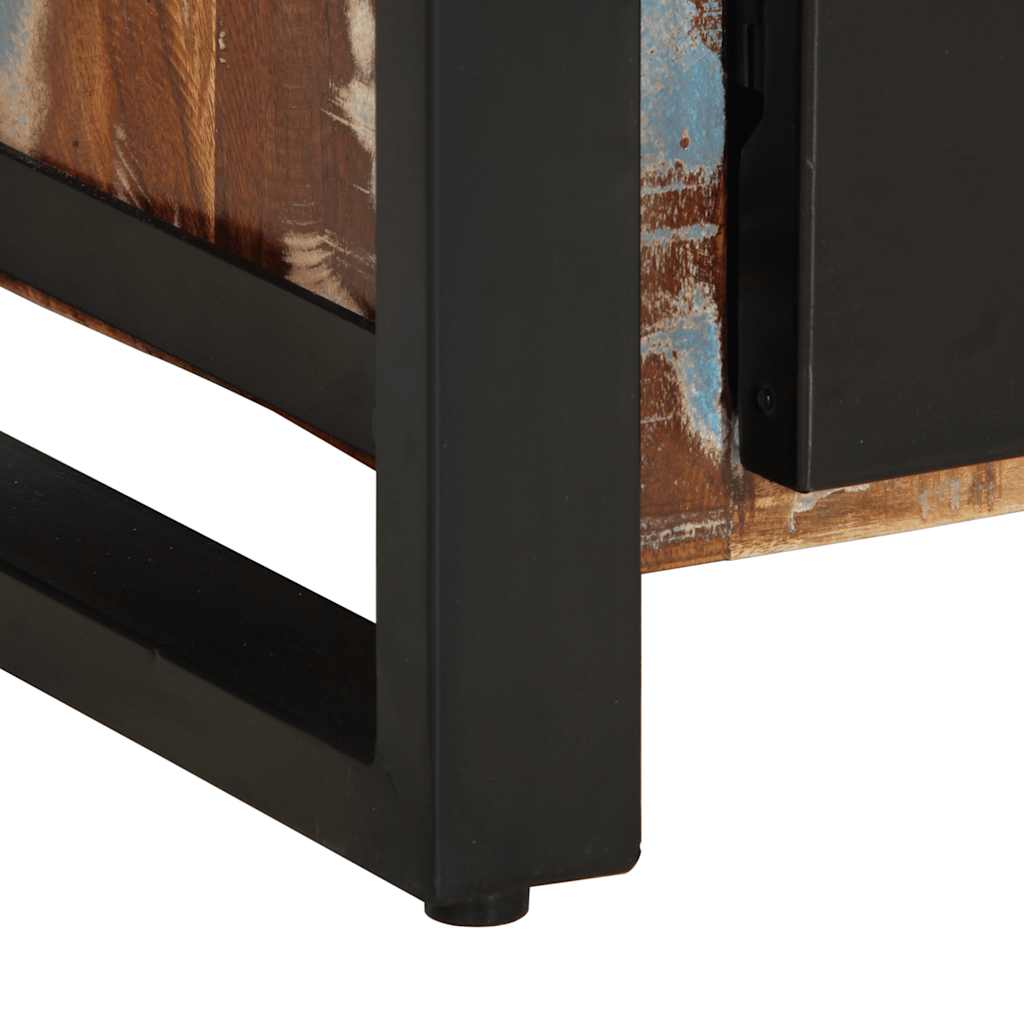 vidaXL Dressoir 55x35x70 cm massief gerecycled hout meerkleurig