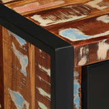 vidaXL Dressoir 55x35x70 cm massief gerecycled hout meerkleurig
