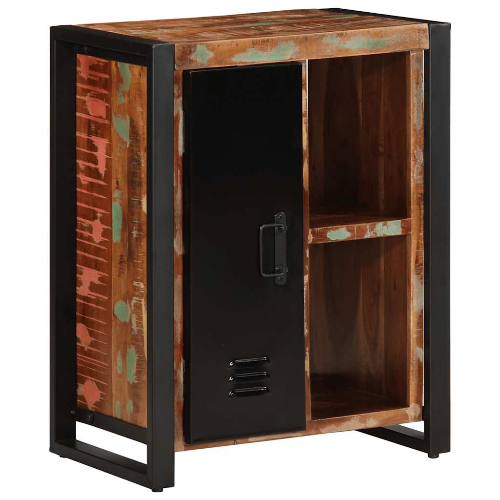 vidaXL Dressoir 55x35x70 cm massief ruw mangohout