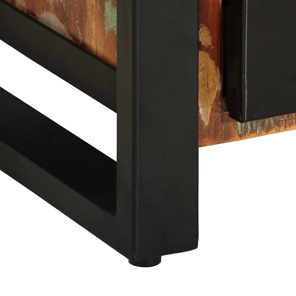 vidaXL Dressoir 55x35x70 cm massief ruw mangohout