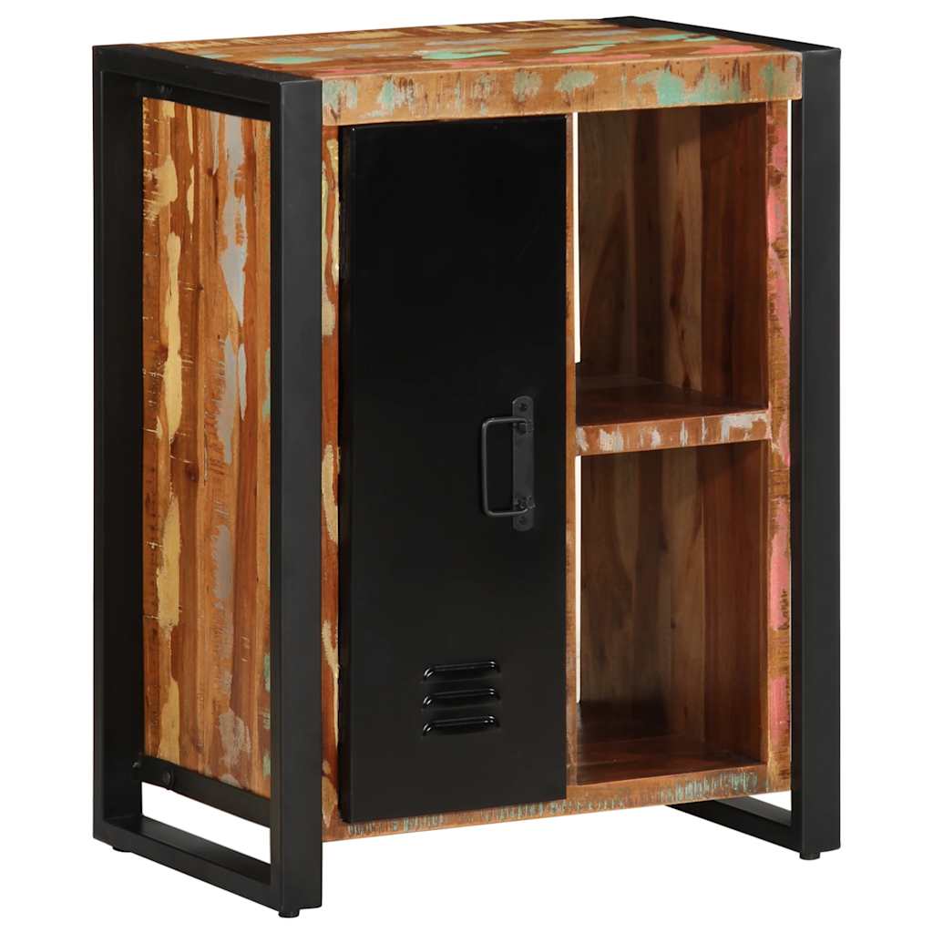 vidaXL Dressoir 55x35x70 cm massief ruw mangohout