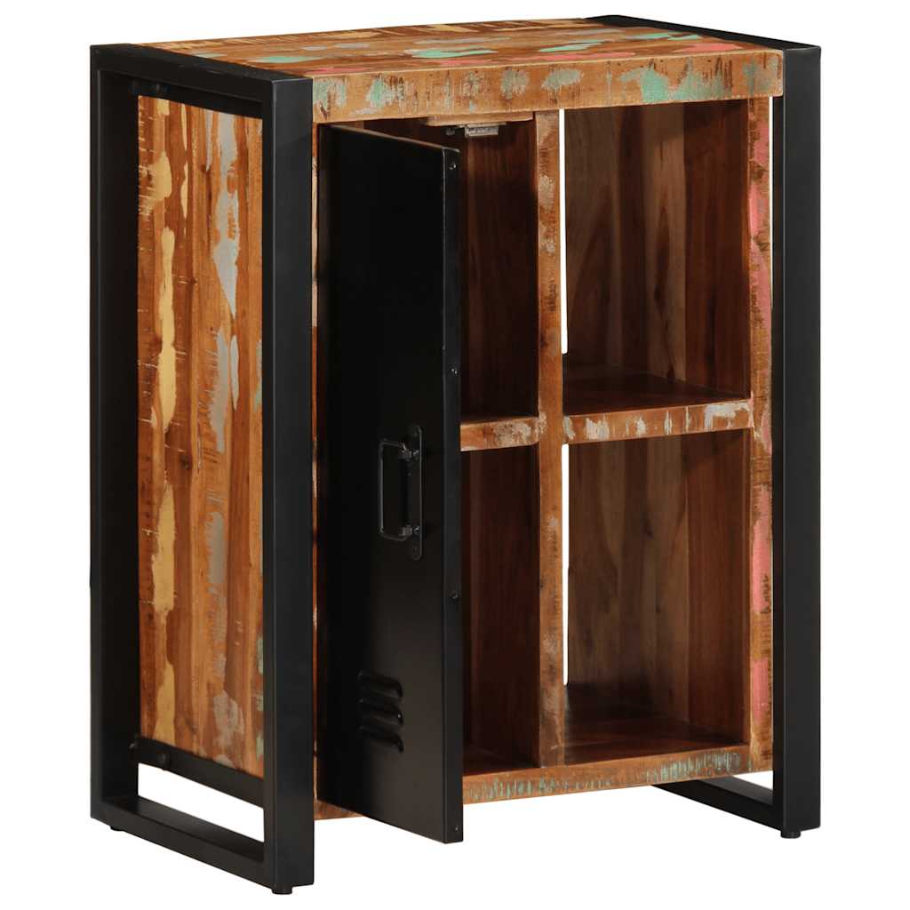 vidaXL Dressoir 55x35x70 cm massief ruw mangohout