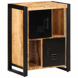 vidaXL Dressoir 55x35x70 cm massief ruw mangohout