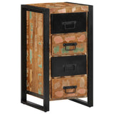 vidaXL Ladekast 40x40x75 cm massief gerecycled hout meerkleurig