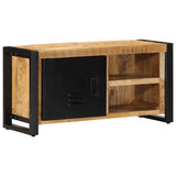 vidaXL Tv-meubel 80x30x40 cm massief ruw mangohout