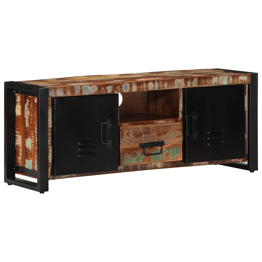 vidaXL Tv-meubel 100x30x40 cm massief ruw mangohout