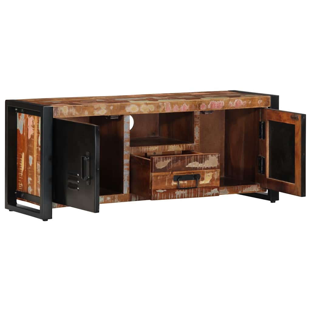 vidaXL Tv-meubel 100x30x40 cm massief ruw mangohout