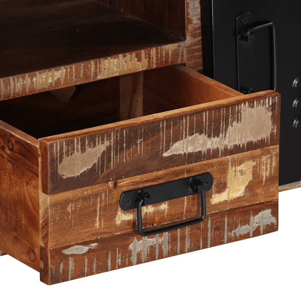 vidaXL Tv-meubel 100x30x40 cm massief ruw mangohout