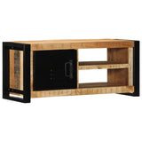 vidaXL Tv-meubel 80x30x35 cm massief ruw mangohout