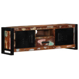 vidaXL Tv-meubel 100x30x35 cm massief ruw mangohout