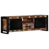 vidaXL Tv-meubel 100x30x35 cm massief ruw mangohout