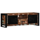 vidaXL Tv-meubel 100x30x35 cm massief ruw mangohout