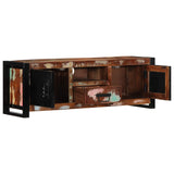 vidaXL Tv-meubel 100x30x35 cm massief ruw mangohout