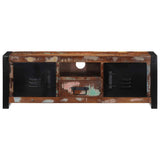 vidaXL Tv-meubel 100x30x35 cm massief ruw mangohout
