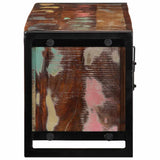vidaXL Tv-meubel 100x30x35 cm massief ruw mangohout