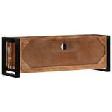 vidaXL Tv-meubel 100x30x35 cm massief ruw mangohout