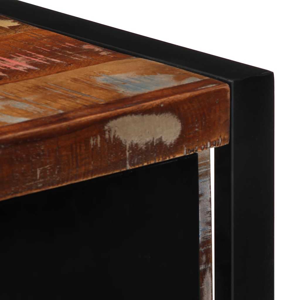 vidaXL Tv-meubel 100x30x35 cm massief ruw mangohout