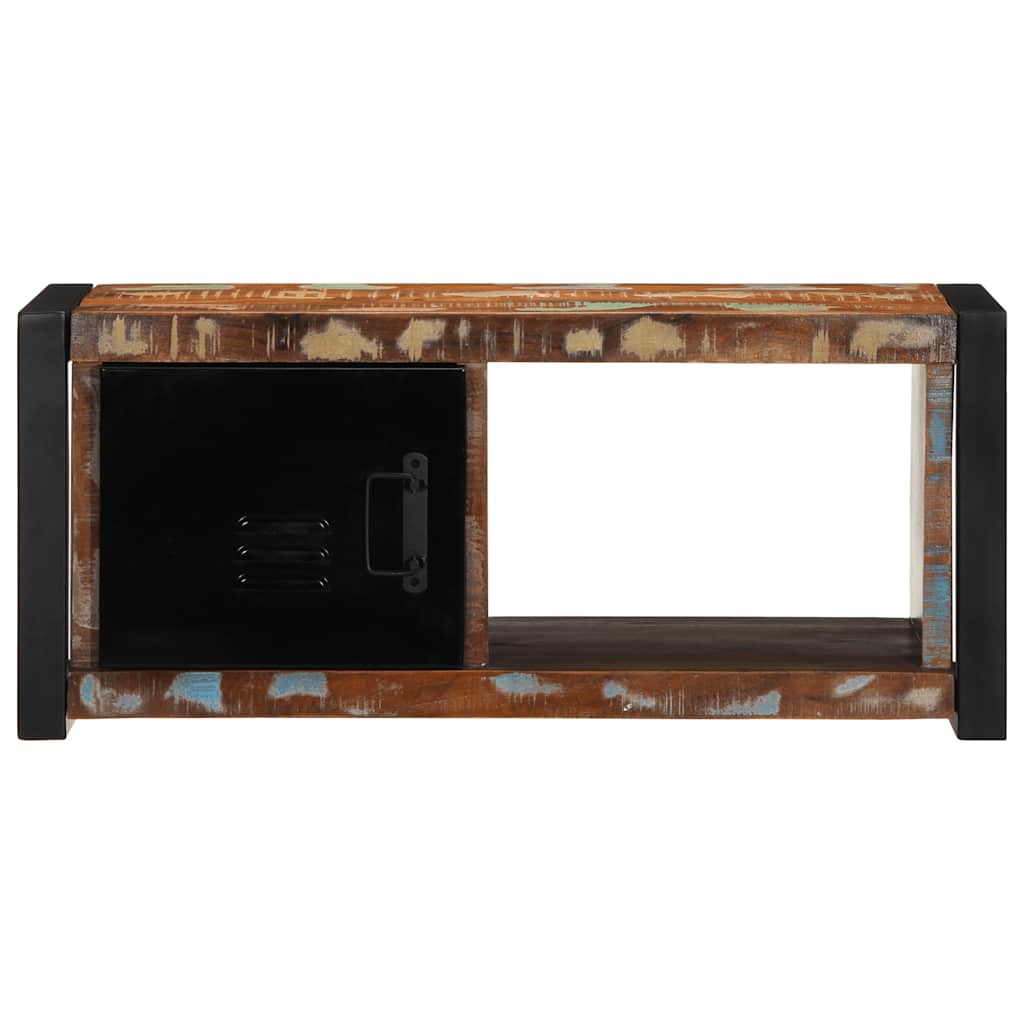 vidaXL Tv-meubel 80x30x35 cm massief ruw mangohout