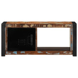 vidaXL Tv-meubel 80x30x35 cm massief ruw mangohout