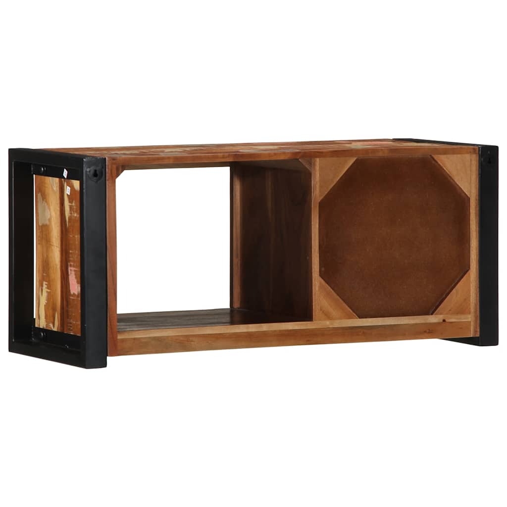 vidaXL Tv-meubel 80x30x35 cm massief ruw mangohout