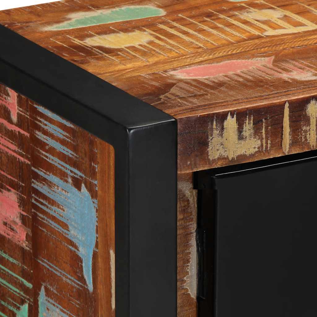 vidaXL Tv-meubel 80x30x35 cm massief ruw mangohout