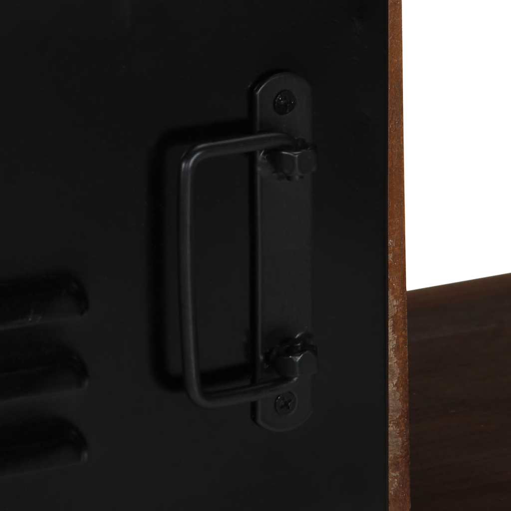 vidaXL Tv-meubel 80x30x35 cm massief ruw mangohout